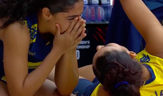 悲情？巴西女排世锦赛至今0冠！拦网22分仍被逆转，无缘决赛痛哭